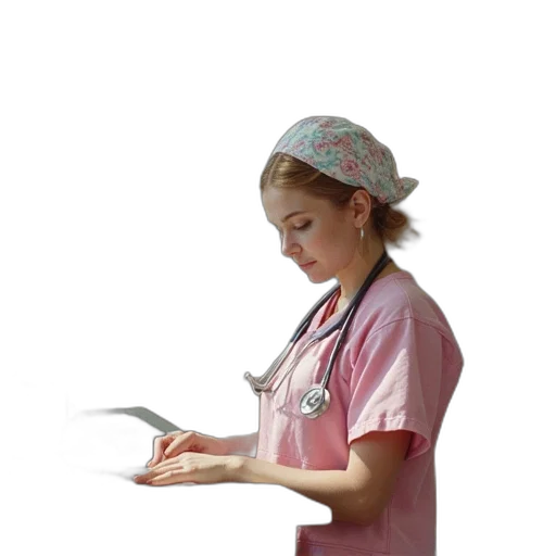 staff, hat, jewelry, oil painting transparent PNG cut-out