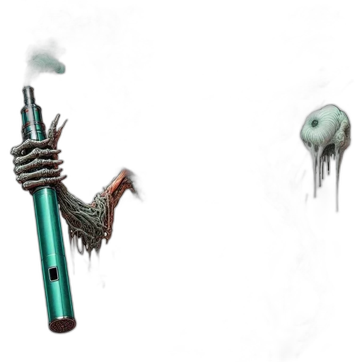 weapon, staff, sword, umbrella, concept art, 3d render, fantasy art, photorealistic transparent PNG cut-out
