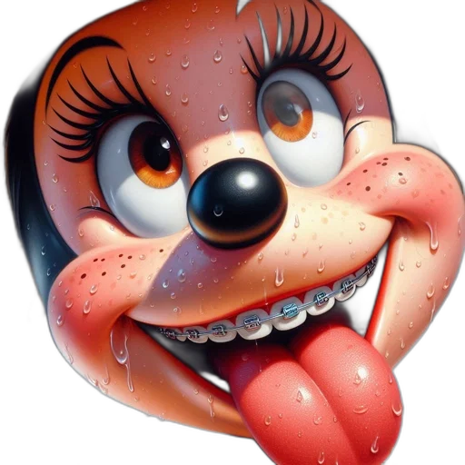 face, creature, staff, animal, 3d render, photorealistic, cartoon, concept art transparent PNG cut-out