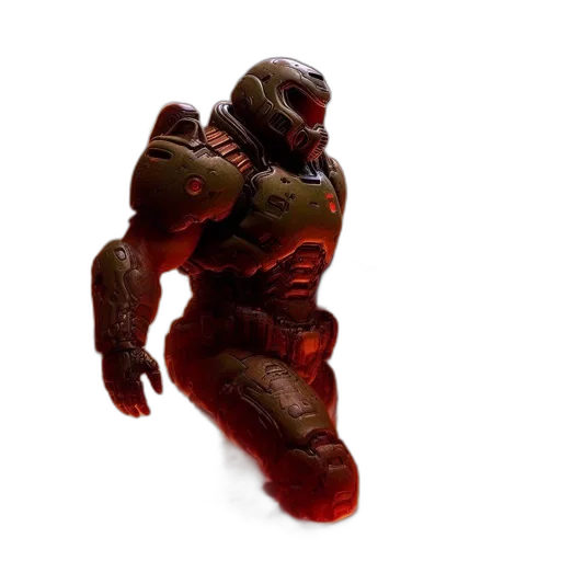 robot, creature, weapon, mask, concept art, 3d render, pixel art, photorealistic transparent PNG cut-out