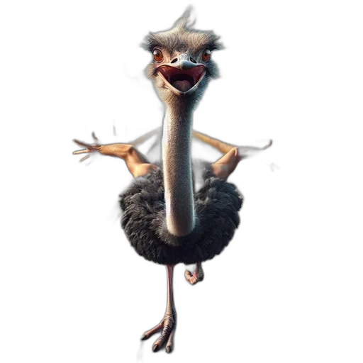 animal, creature, dragon, staff, concept art, 3d render, fantasy art, cartoon transparent PNG cut-out