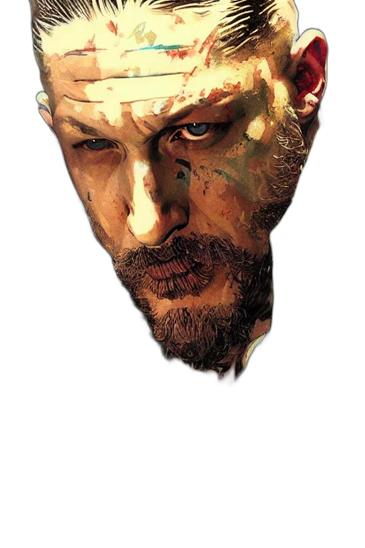 face, mask, weapon, staff transparent PNG cut-out