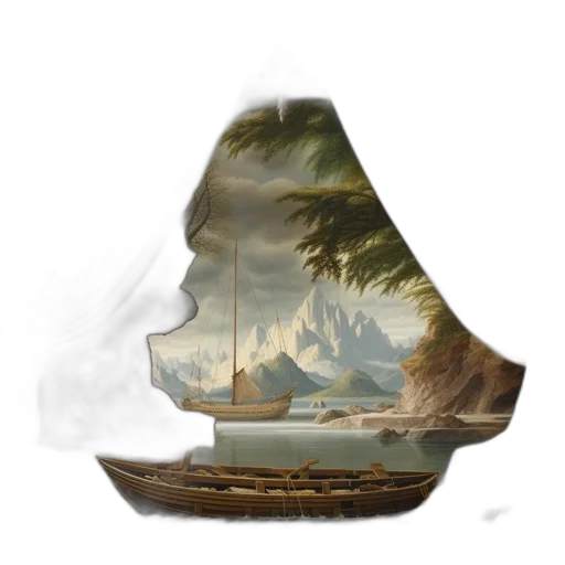 dragon, hat, crown, sword, concept art, fantasy art, photorealistic, 3d render transparent PNG cut-out