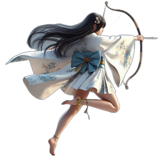 sword, weapon, staff, dress, concept art, fantasy art, 3d render, anime transparent PNG cut-out