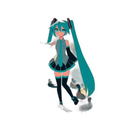 robot, staff, dress, creature, 3d render, anime, concept art, pixel art transparent PNG cut-out