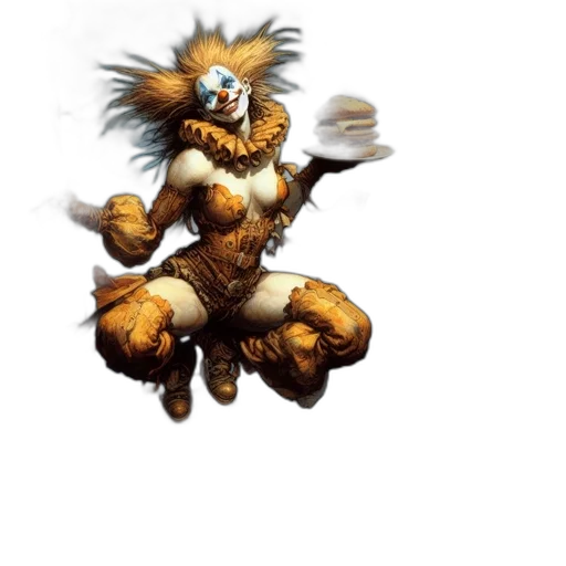 staff, mask, creature, weapon, concept art, fantasy art, comic book art, 3d render transparent PNG cut-out