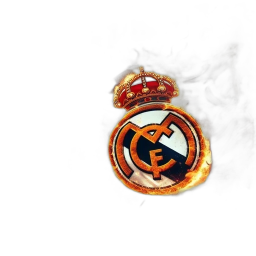 jewelry, 3d render, photorealistic, flag, representing, real, madrid, depicted transparent PNG cut-out