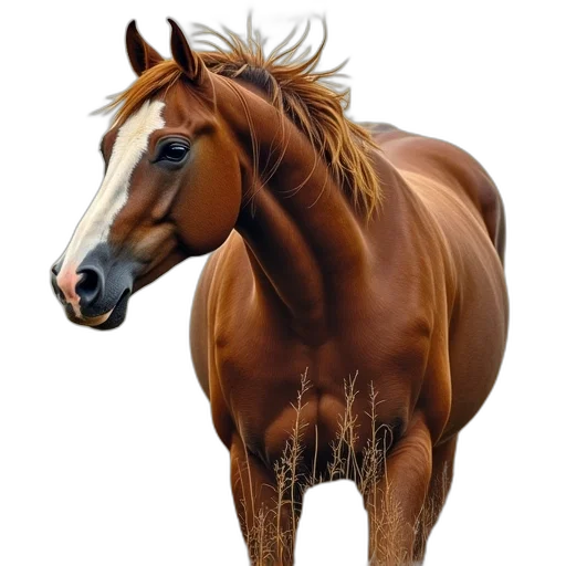 animal, hair, creature, crown, photorealistic, oil painting, 3d render, concept art transparent PNG cut-out