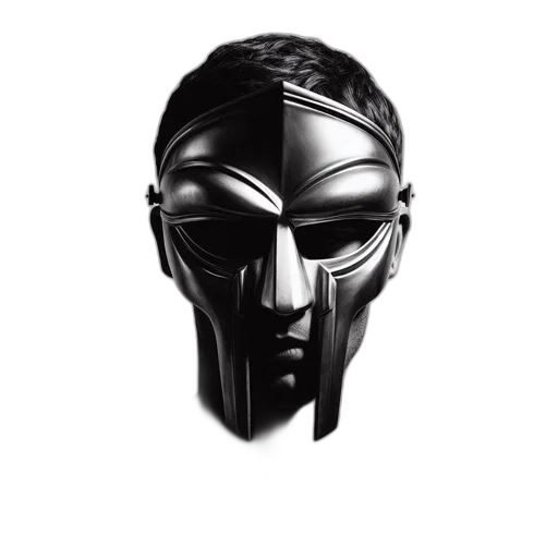 mask, face, crown, concept art, 3d render, cyberpunk, comic book art, person transparent PNG cut-out