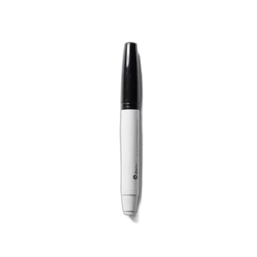 staff, photorealistic, white, sharpie, marker, black, cap, displayed transparent PNG cut-out