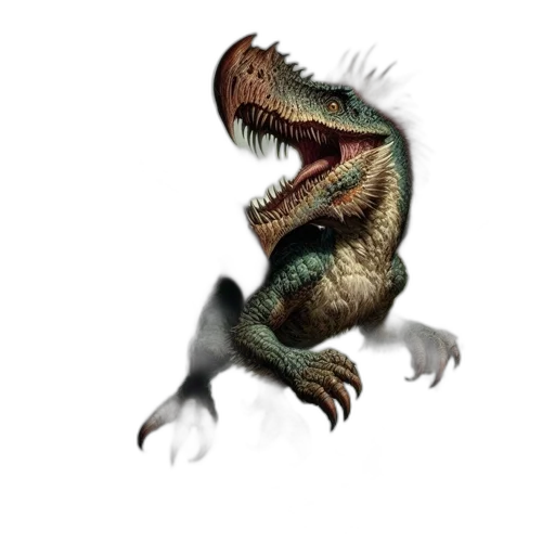 dragon, creature, animal, staff, concept art, 3d render, photorealistic, fantasy art transparent PNG cut-out