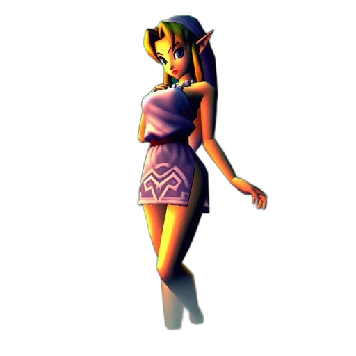 dress, staff, weapon, 3d render, concept art, vaporwave, pixel art, monochrome transparent PNG cut-out