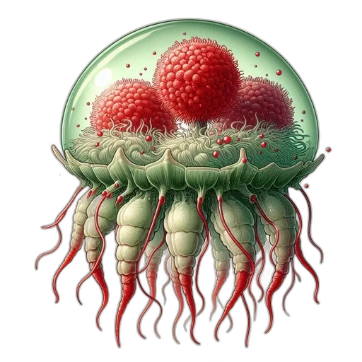 creature, animal, crown, hair, concept art, photorealistic, watercolor, fantasy art transparent PNG cut-out