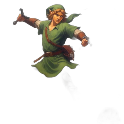 staff, sword, weapon, concept art, fantasy art, pixel art, 3d render, green transparent PNG cut-out