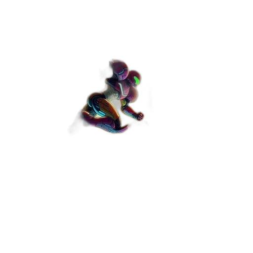 creature, robot, flower, jewelry, 3d render, pixel art, vaporwave, concept art transparent PNG cut-out