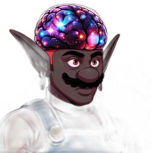 staff, mask, hat, face, concept art, fantasy art, pixel art, cartoon transparent PNG cut-out