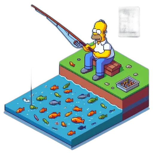 weapon, staff, sword, food, pixel art, concept art, cartoon, 3d render transparent PNG cut-out