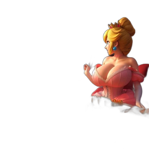 dress, crown, dragon, creature, concept art, 3d render, pixel art, fantasy art transparent PNG cut-out