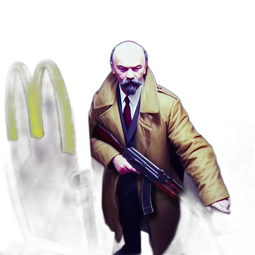 weapon, jacket, staff, food, concept art, cyberpunk, comic book art, fantasy art transparent PNG cut-out