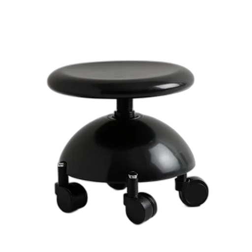 furniture, jewelry, staff, hat, 3d render, black, stool, wheel transparent PNG cut-out