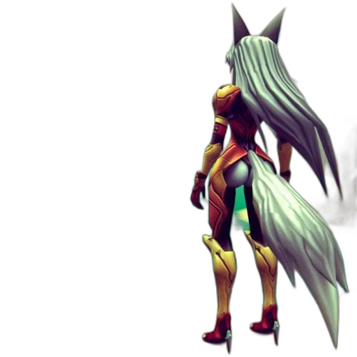 staff, dress, concept art, 3d render, pixel art, fantasy art, green, dark transparent PNG cut-out