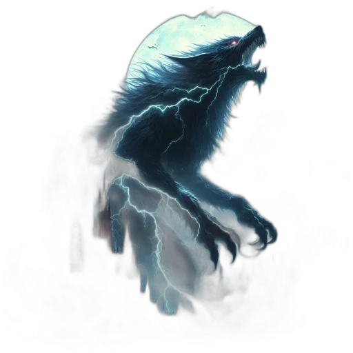 creature, dragon, mask, animal, concept art, fantasy art, comic book art, watercolor transparent PNG cut-out