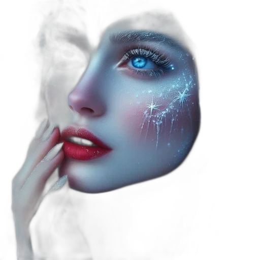 mask, face, robot, jewelry, fantasy art, photorealistic, concept art, oil painting transparent PNG cut-out