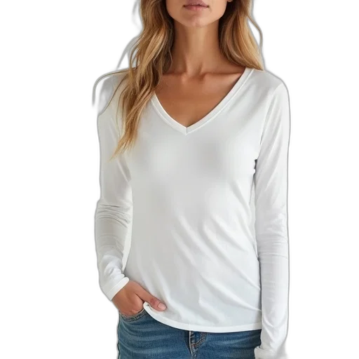 jacket, dress, monochrome, woman, wearing, white, long-sleeve, top transparent PNG cut-out