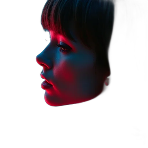 face, mask, robot, crown, photorealistic, 3d render, concept art, cyberpunk transparent PNG cut-out