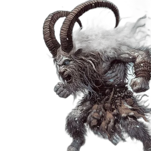 creature, dragon, hair, mask, concept art, fantasy art, 3d render, photorealistic transparent PNG cut-out