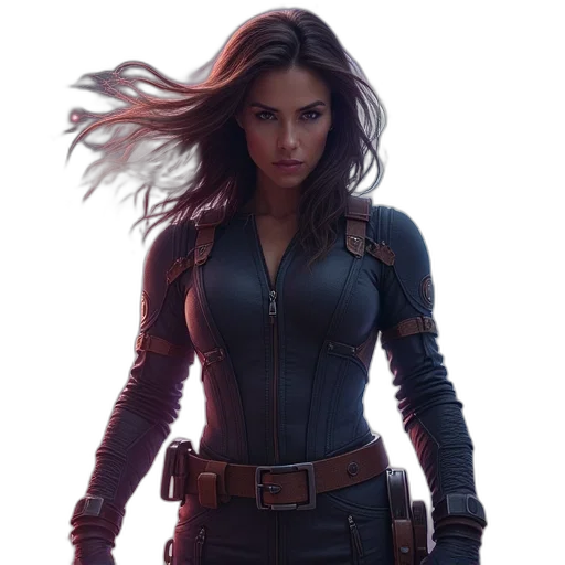 jacket, comic book art, concept art, fantasy art transparent PNG cut-out