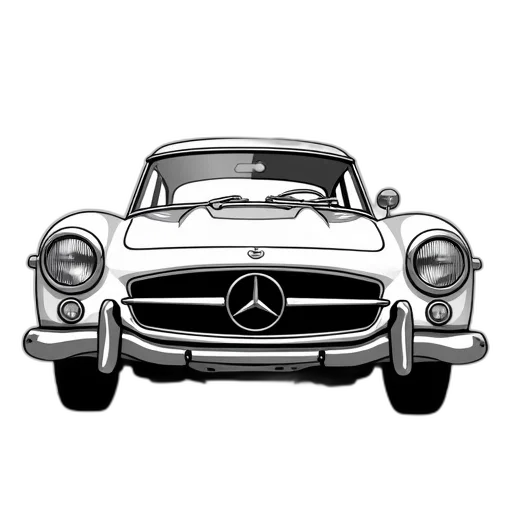 car, jewelry, weapon, crown, photorealistic, pencil sketch, 3d render, cartoon transparent PNG cut-out