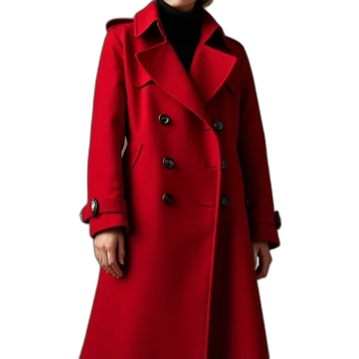 jacket, dress, red, chelsea transparent PNG cut-out