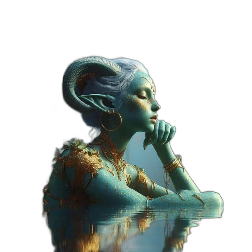 creature, mask, face, staff, fantasy art, concept art, pixel art, watercolor transparent PNG cut-out
