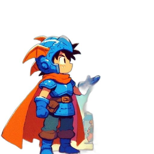 staff, weapon, dragon, sword, pixel art, concept art, fantasy art, anime transparent PNG cut-out