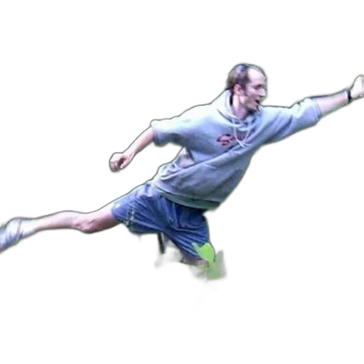 photorealistic, concept art, cartoon, watercolor, man, gray, hoodie, blue transparent PNG cut-out
