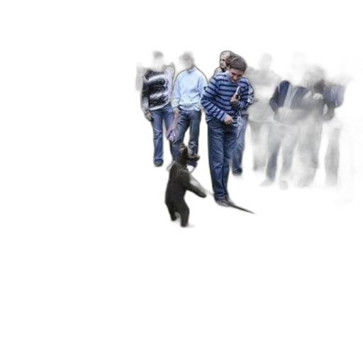 animal, staff, creature, jacket, concept art, 3d render, photorealistic, pixel art transparent PNG cut-out