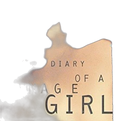 cover, diary, teenage, girl, features, close-up, hands, title transparent PNG cut-out