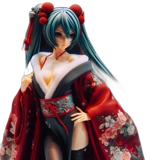 dress, 3d render, concept art, fantasy art, photorealistic, red, anime, figure transparent PNG cut-out