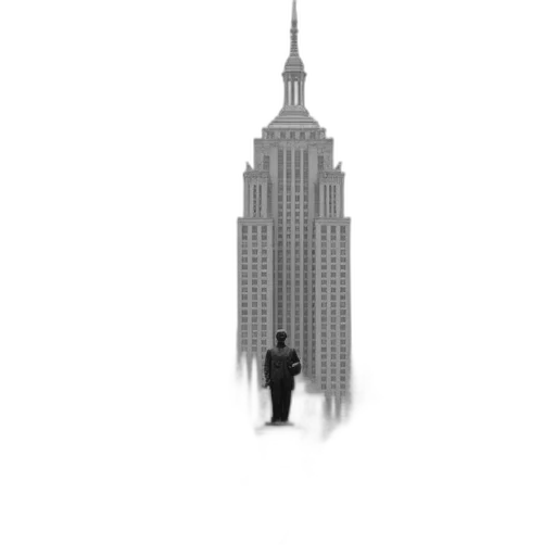building, staff, robot, animal, concept art, pixel art, photorealistic, 3d render transparent PNG cut-out