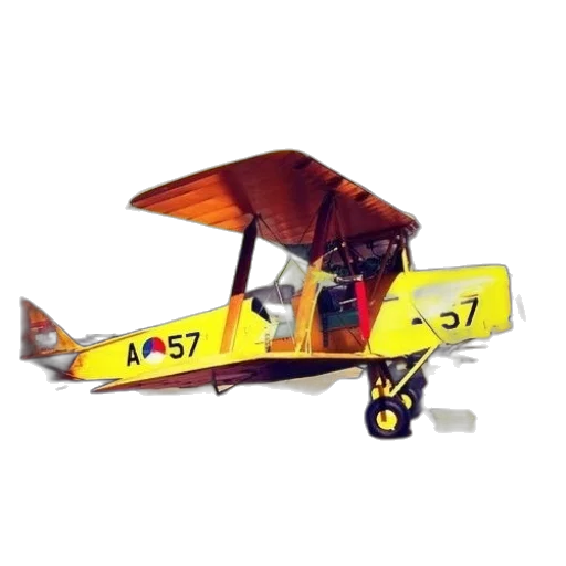 yellow, airplane, number, sits, brick, surface transparent PNG cut-out