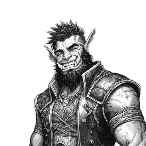 staff, dragon, face, fantasy art, concept art, pencil sketch, comic book art, anthropomorphic transparent PNG cut-out
