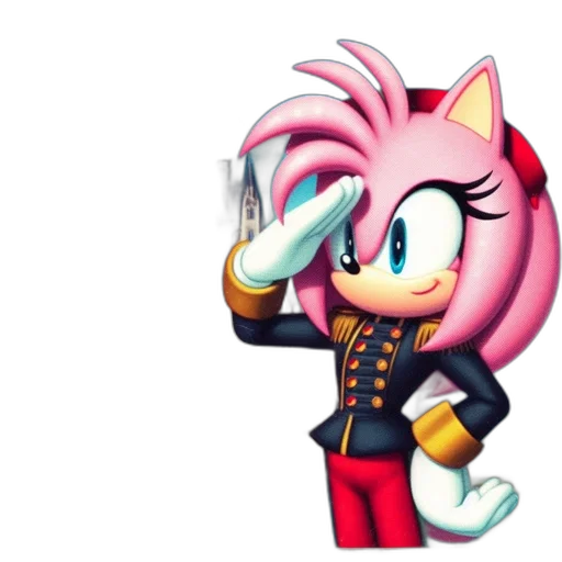 staff, pixel art, concept art, cartoon, 3d render, female, character, pink transparent PNG cut-out