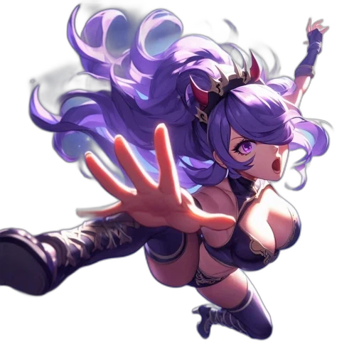 staff, weapon, hair, dragon, concept art, anime, pixel art, fantasy art transparent PNG cut-out