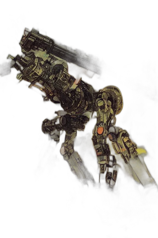 robot, weapon, staff, sword transparent PNG cut-out