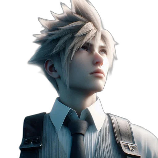staff, face, creature, concept art, 3d render, photorealistic, anime, man transparent PNG cut-out