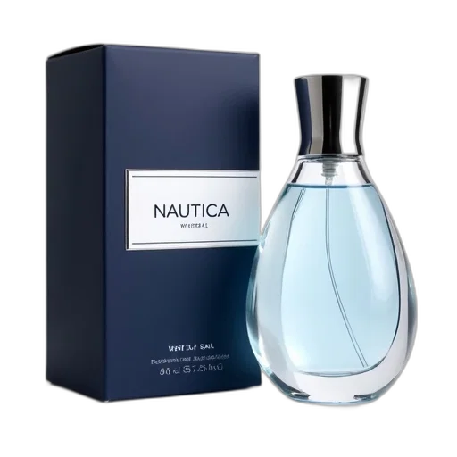 bottle, sleek, modern, perfume, silver, cap, clear, glass transparent PNG cut-out