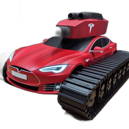 car, weapon, robot, 3d render, concept art, unusual, vehicle, styled transparent PNG cut-out