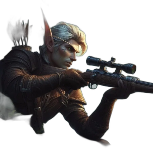 weapon, staff, concept art, fantasy art, cyberpunk, 3d render, elven, figure transparent PNG cut-out