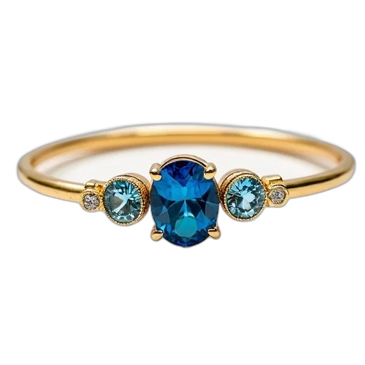 jewelry, crown, blue, gold, bangle, bracelet, large, gemstone transparent PNG cut-out